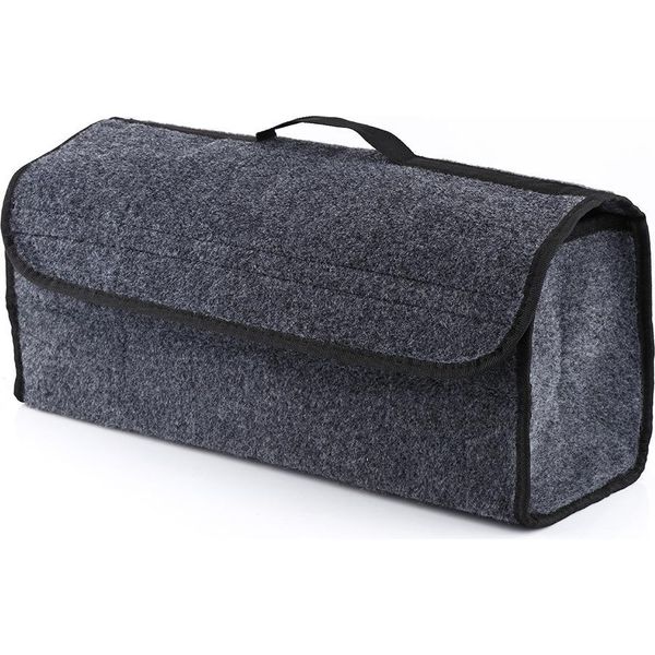Organizzatore Portatile Per Il Bagagliaio Dell'auto, Grigio Per Suv Van Truck-image