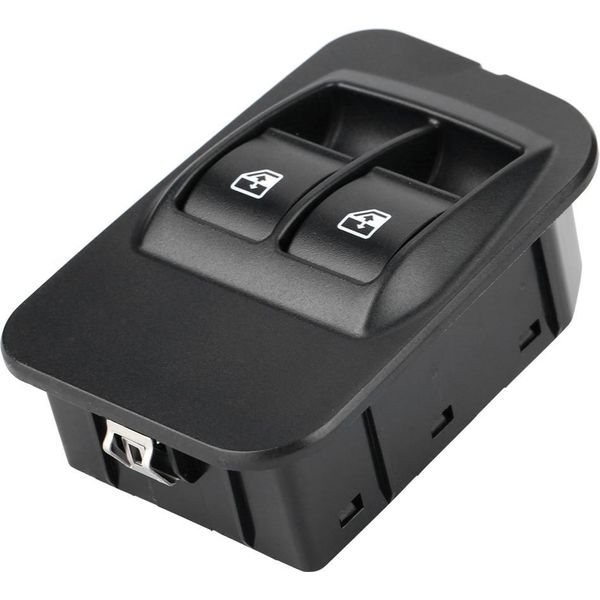 Abs Alzacristalli Elettrici, Interruttore Finestrino Porta, Nero Peugeot Per Auto-image
