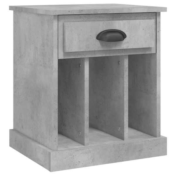 Syfax™ Comodino Grigio Cemento 43X36X50 Cm-image