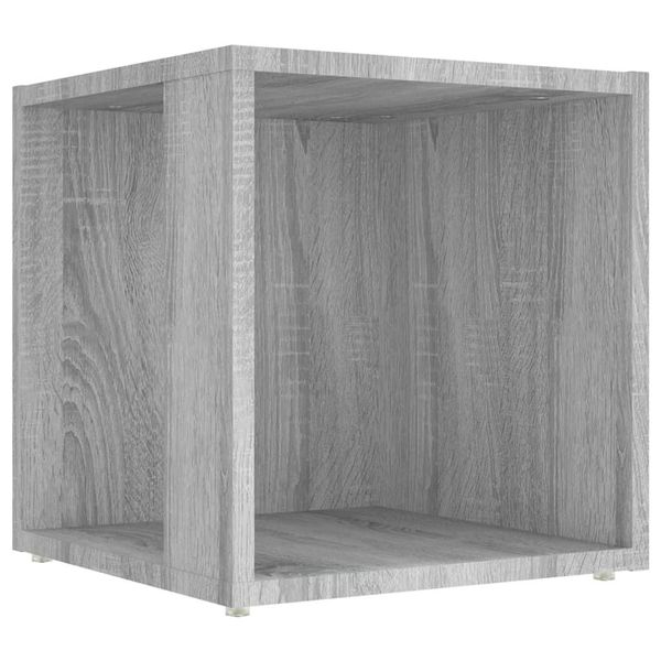 Syfax™ Tavolino Salotto Grigio Sonoma 33X33X34,5 Cm Legno Multistrato-image