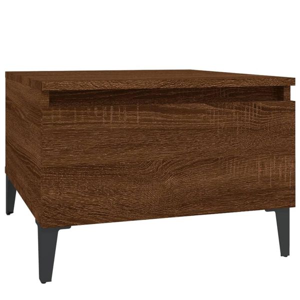 Syfax™ Tavolino Da Salotto Rovere Marrone 50X46X35Cm Legno Multistrato-image