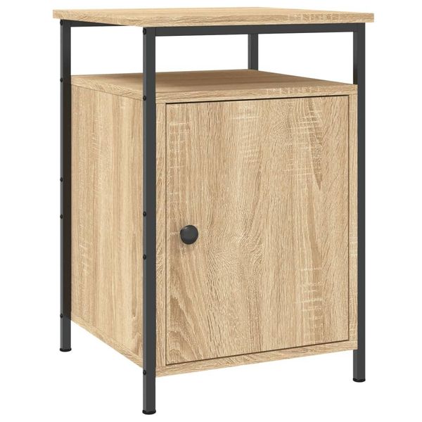 Syfax™ Comodino Rovere Sonoma 40X42X60 Cm In Legno Multistrato-image