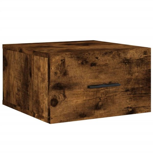 Syfax™ Comodino A Muro Rovere Fumo 35X35X20 Cm-image