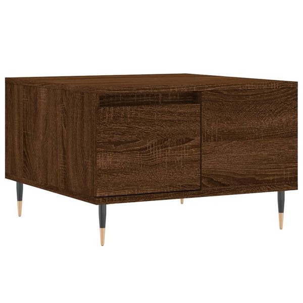 Syfax™ Tavolino Da Salotto Rovere Marrone 55X55X36,5 Cm In Multistrato-image