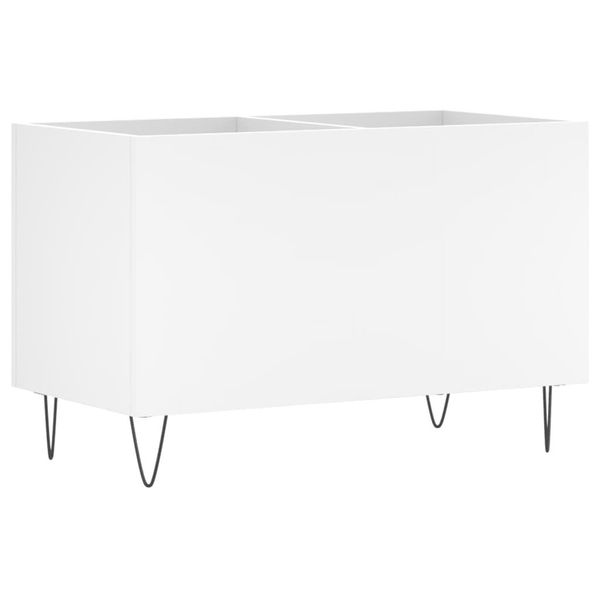Syfax™ Mobile Porta Dischi Bianco 74,5X38X48 Cm In Legno Multistrato-image