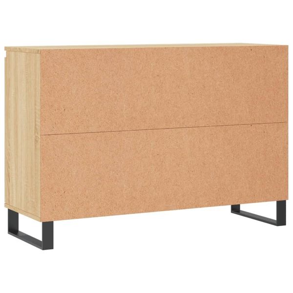 Syfax™ Credenza Rovere Sonoma 101,5X35X70 Cm In Legno Multistrato-image