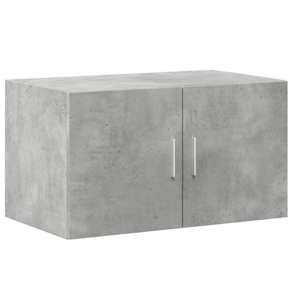 Syfax™ Mobile A Parete Grigio Cemento 70X42,5X40 Cm Legno Multistrato-image