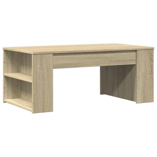 Syfax™ Tavolino Da Salotto Rovere Sonoma 102X55X42Cm Legno Multistrato-image