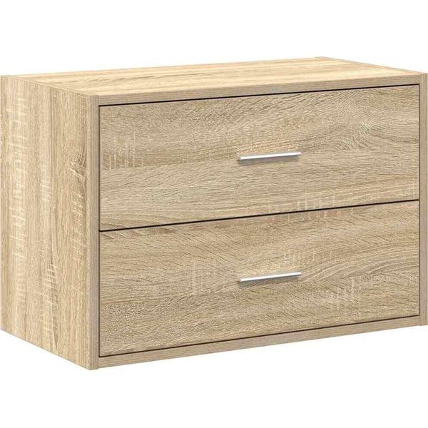 Syfax™ Armadio Con 2 Cassetti Rovere Sonoma 60X31X40 Cm In Truciolato-image