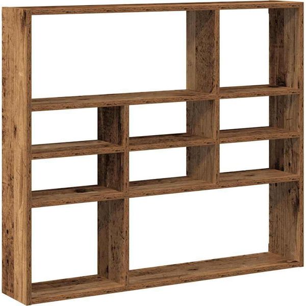Syfax™ Scaffale A Parete Legno Vecchio 90X16X78 Cm Legno Multistrato-image