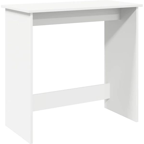 Syfax™ Scrivania Bianca 80X40X75 Cm In Legno Multistrato-image