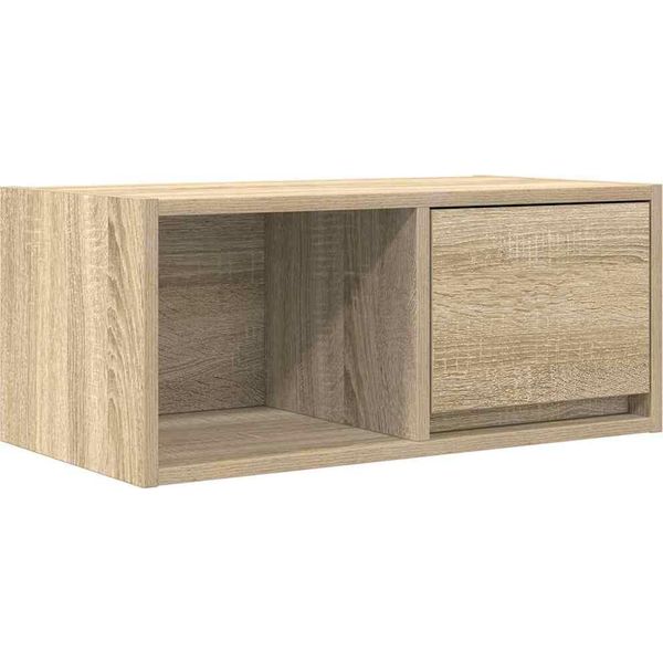 Syfax™ Mobile Porta Tv Rovere Sonoma 60X31X25,5 Cm Legno Multistrato-image