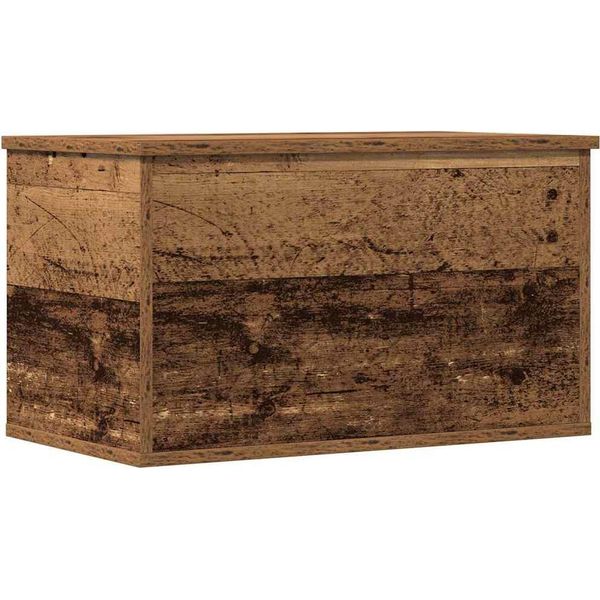 Syfax™ Scatola Di Stoccaggio Legno Vecchio 60 X 35 X 35 Cm-image