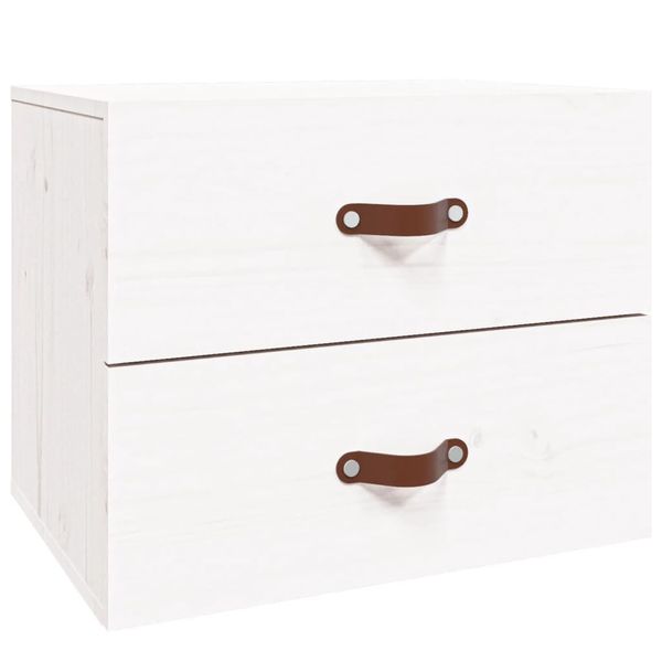 Syfax™ Comodino A Muro Bianco 50X36X40 Cm-image