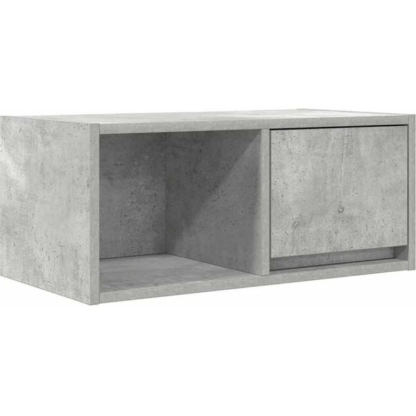 Syfax™ Mobile Per Tv Grigio Cemento 60X31X25,5 Cm Legno Multistrato-image
