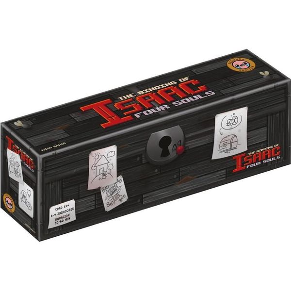 Sd Games The Binding Of Isaac Quattro Anime Gioco Da Tavolo Nero Nero Taglia Unica-image