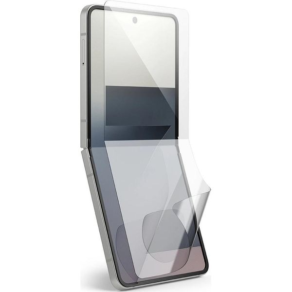 Ringke Dual Easy Pro 2-Pack Pellicola Protettiva Per Samsung Galaxy Z Flip 7 - Trasparente-image