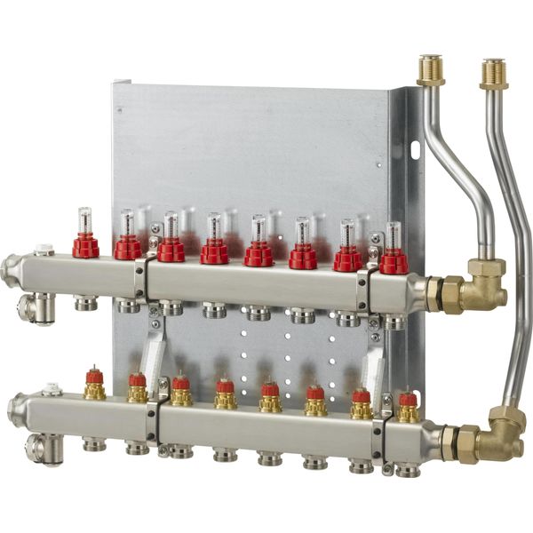 Distributore Per Circuito Di Riscaldamento Danfoss Sg, 12 Circuiti Di Riscaldamento-image