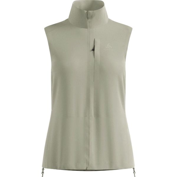 Gilet Da Running 2.0 Zeroweight Warm Softshell, Donna - Odlo, Colore:10876 Shadow, Taglia:M-image