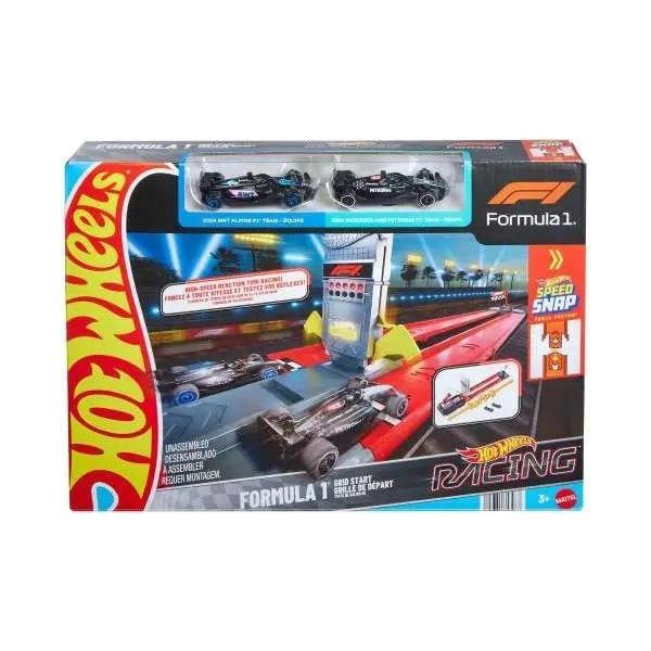 Hot Wheels JKM88, Set Di Auto Da Corsa E Pista, 3 Anni, Plastica, Multicolore-image