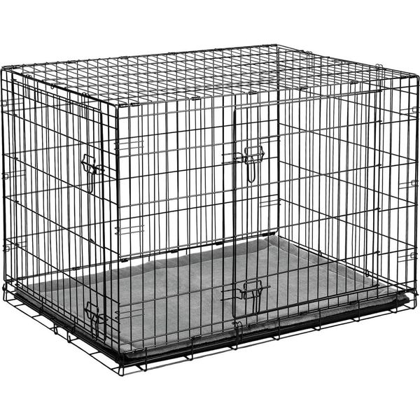Gabbia Metallica Per Cani + Cuccia 107 X 71 X 77 Cm PH-202-image