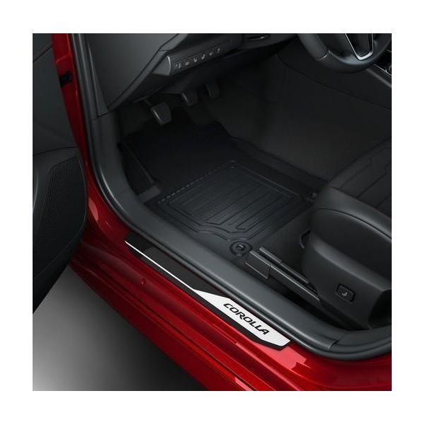 Toyota Corolla Set Tappetini In Gomma Nero PW210-02012 Oe-image
