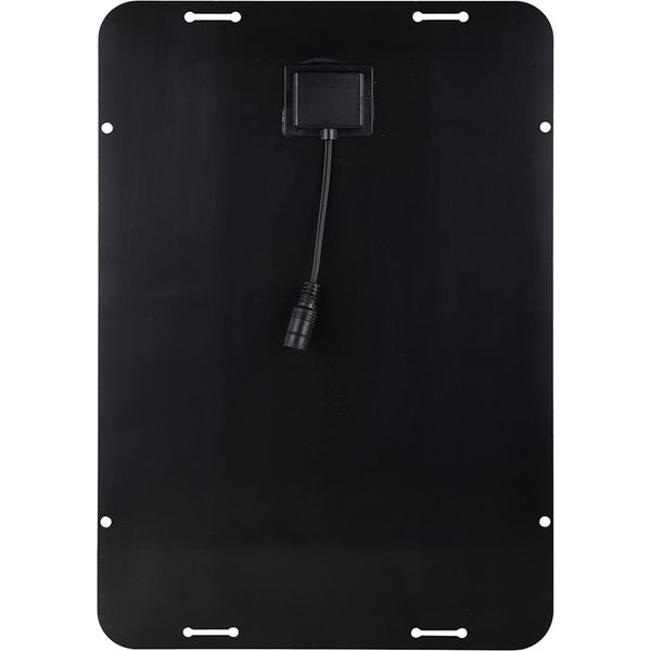 Caricabatteria Solare Da 10 W 18 V, Set Di Ricarica Portatile E Impermeabile Con Pannello Per Camper, Roulotte, Trattori, Barche-image