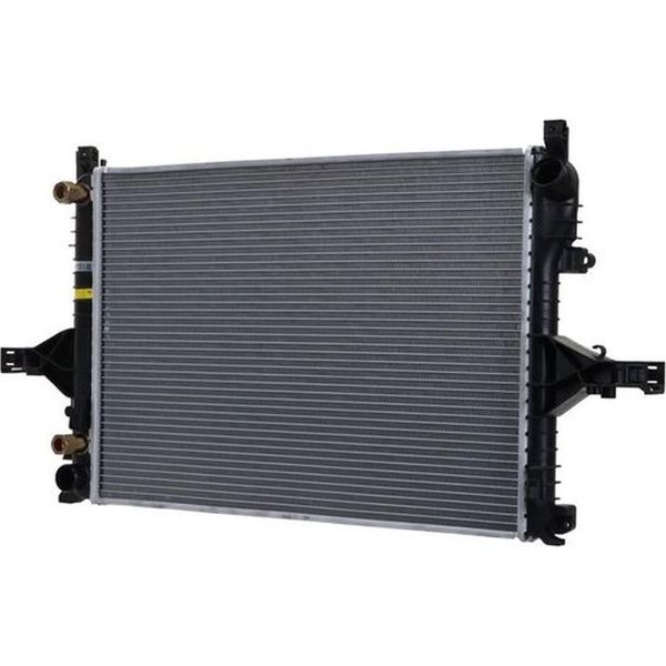 Radiatore Motore Raffreddamento Alette Saldate 620 - 428 Mm Hella Per Volvo S60 E Altri-image