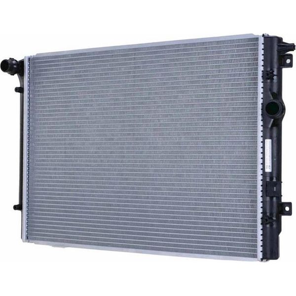 Radiatore Motore Raffreddamento Alette Di Raffreddamento Saldate 648 - 448 Mm Hella Per Vw Tiguan E Altri-image