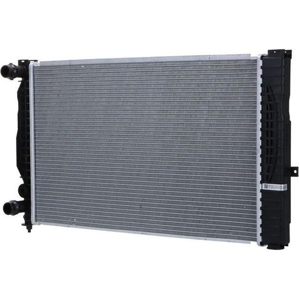 Radiatore Motore Raffreddamento Alette Saldate 632 - 398 Mm Hella Per Vw Passat E Altri-image