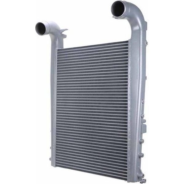 Intercooler Con Alette Saldate In Alluminio 593 Mm - 815 Mm Hella Per, Tra Gli Altri, Renault Trucks-image