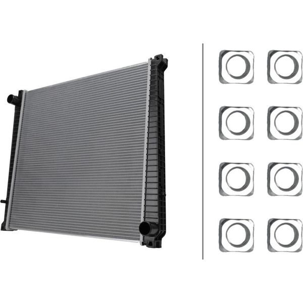 Motore Di Raffreddamento Alette Di Raffreddamento Saldate 620 - 574 Mm Hella Per, Tra Gli Altri, Renault Trucks-image