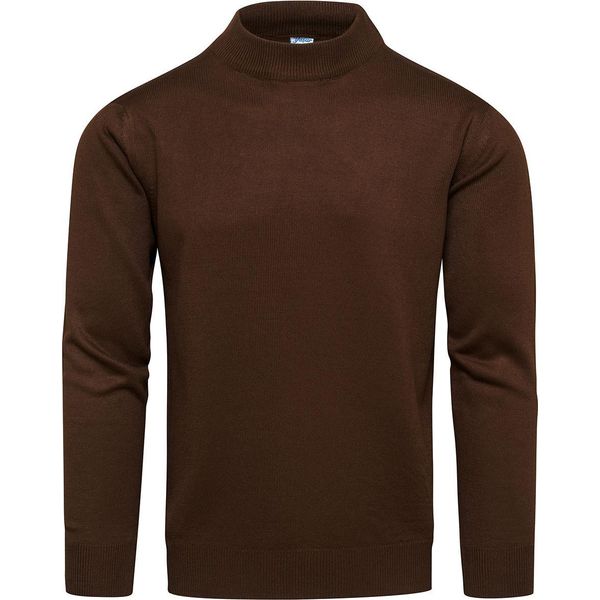 Recea Maglione A Collo Alto Da Uomo Virne Marrone Scuro L-image