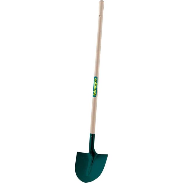 Pala Tonda In Lamiera - 27Cm - Manico In Legno 130 Cm Pefc-image