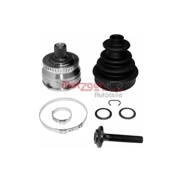 Set Di Giunti Albero Motore Anteriore 92Mm 45 Denti Metzger Per Vw Passat B5.5-image