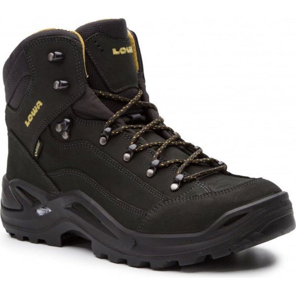 Lowa Scarpone Da Trekking Da Uomo Renegade Gtx Mid Scarpone Da Trekking Impermeabile Grigio-image