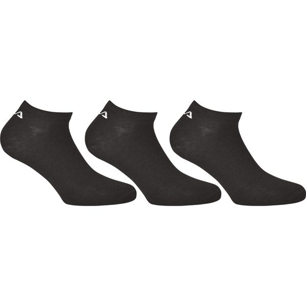 Fila - Calzini Invisibili 3-Pack - Calzini Da Ginnastica - 39-41 - Nero-image