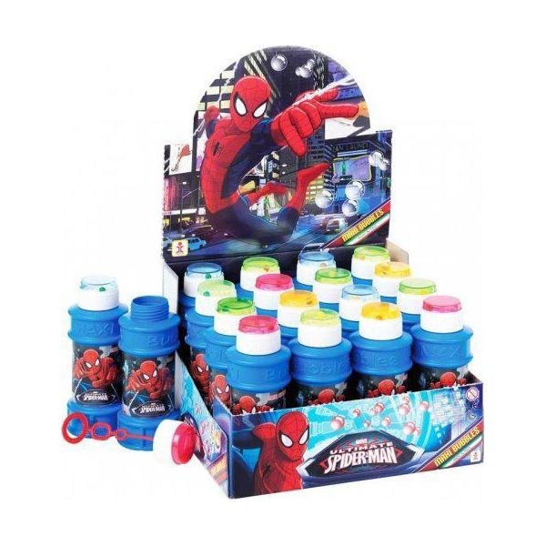 Soffiatore Di Bolle Spider-Man 175Ml (Display 16 Pezzi)-image