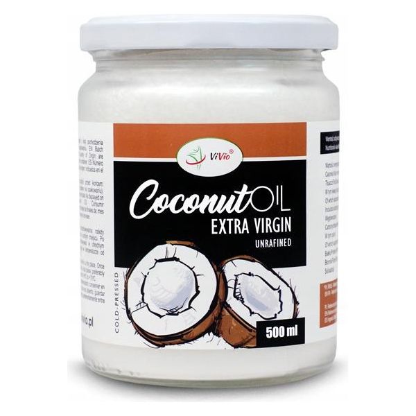 Olio Di Cocco Vergine Vivio 500Ml Non Raffinato-image