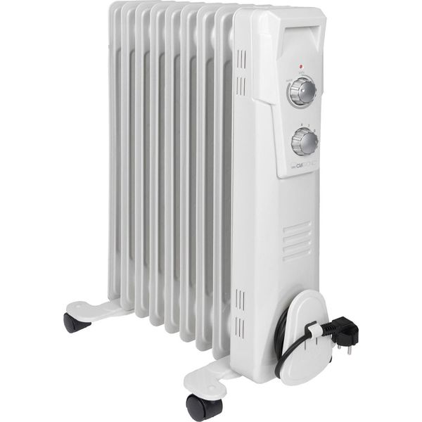 Clatronic 263907 Clatronic Ra 3736 Bianco 9 Alette Radiatore 2000 W-image