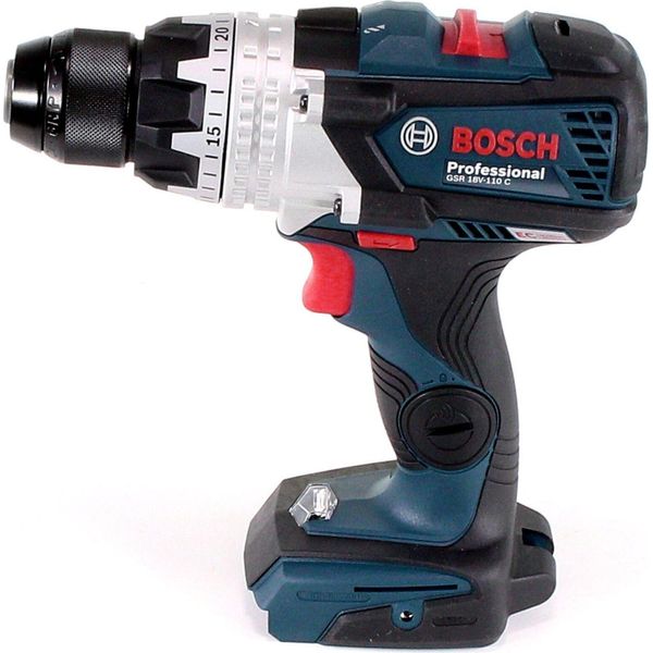 Bosch Power Tools Avvitatore A Batteria Gsr 18V-110 C, 2 Batterie Procore18V 4,0 Ah, L-BOXX-image