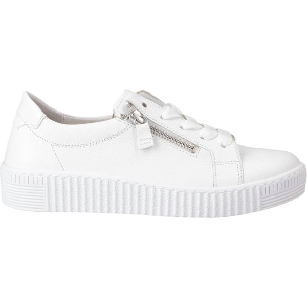 Gabor Scarpa Bassa Stringata Da Donna Bianca, Colore:Bianco, Misura UK:5½-image