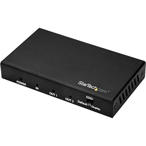 Startech.Com Splitter Hdmi A 4 Porte - 4K 60 Hz - Hdmi - 2X Hdmi - 3840 X 2160 Pixel - Schwarz - 1280 X 720 (Hd 720) - 1920 X 1080 (Hd 1080) - 1920 X 1200 (Wuxga) - 2560 X 1600 (Wqxga) - 3840 X 2160 - 720P - 1080P-image