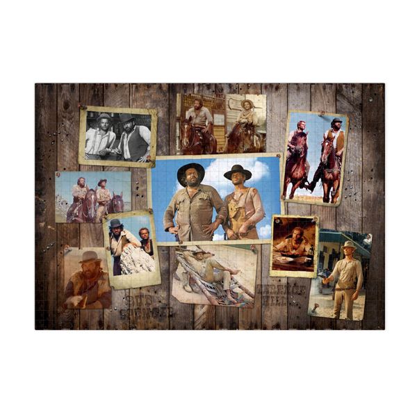 Puzzle Westernowy Bud Spencer I Terence Hill - 1000 ElementóW-image