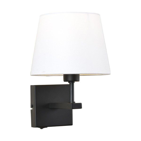 Lampada Da Parete Italux Norte Moderna Nera Opaca WL-1122-1-A-BM-RO-WH-image