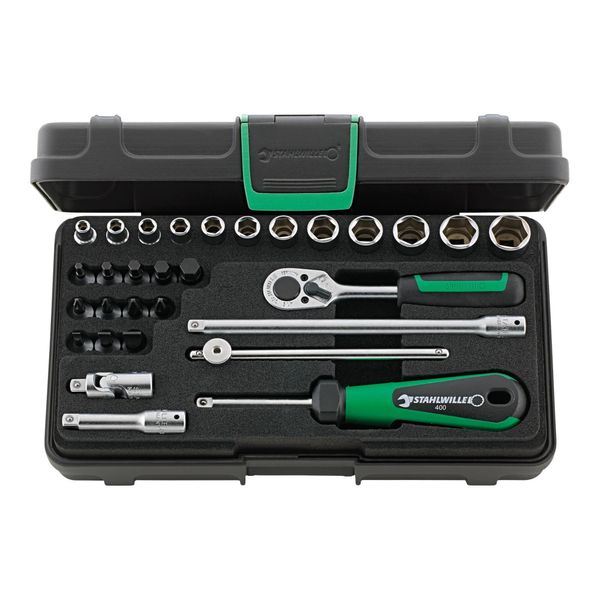 Stahlwille 1/4" (6,3Mm) SteckschlüSselsatz Nr.40/24/6 Kn 30Tlg. (96011138)"-image