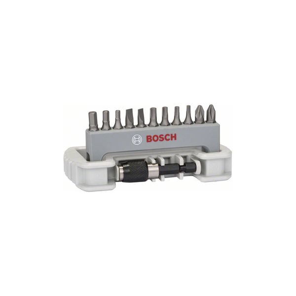 Bosch Schrauberbit-Set Extra-Hart 11-Teilig Ph Pz T, S Hex 25 Mm Bithalter (2608522131)-image