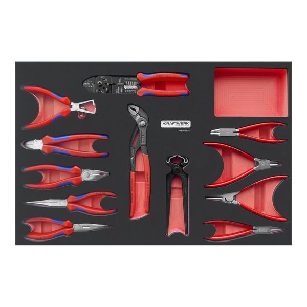 Kraftwerk Knipex EVA3 Zangen-Satz 12-Tlg. 60X40 Cm (105.502.031)-image