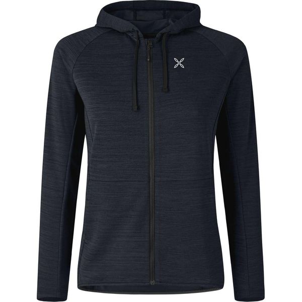 Timeless Maglia Woman - Giacca In Pile Con Cappuccio Da Donna, Montura, Colore: 9290-ANTRACITE/BLACK, Taglia: Xs-image