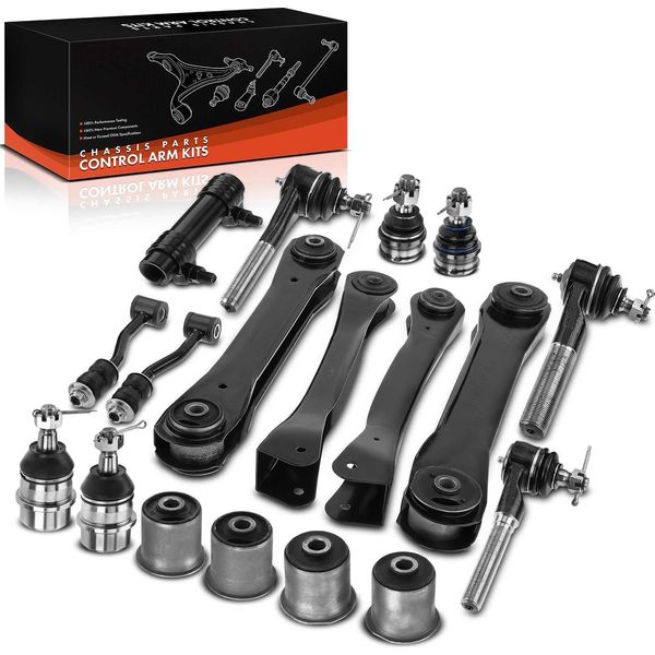 Frankberg 1X Set Di Bracci Oscillanti Asse Anteriore Per Jeep Grand Cherokee Ii Wrangler Iii 2.7L 3.1L 4.0L 4.7L 1999-2017-image